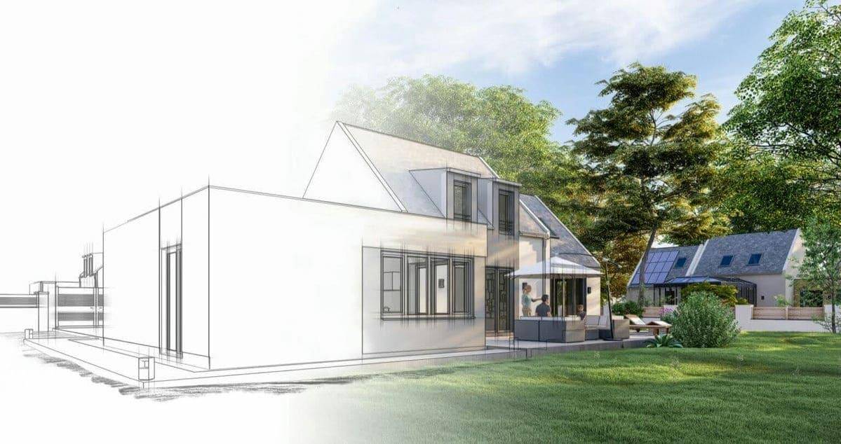 Programme terrain + maison à Spay en Sarthe (72) de 98 m² à vendre au prix de 239707€ - 3
