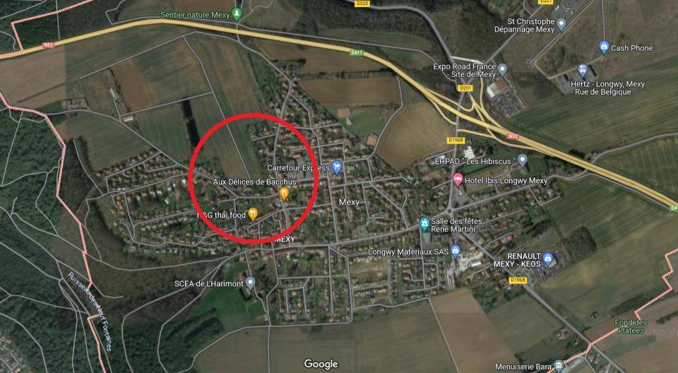 Terrain seul à Mexy en Meurthe-et-Moselle (54) de 467 m² à vendre au prix de 169000€ - 2