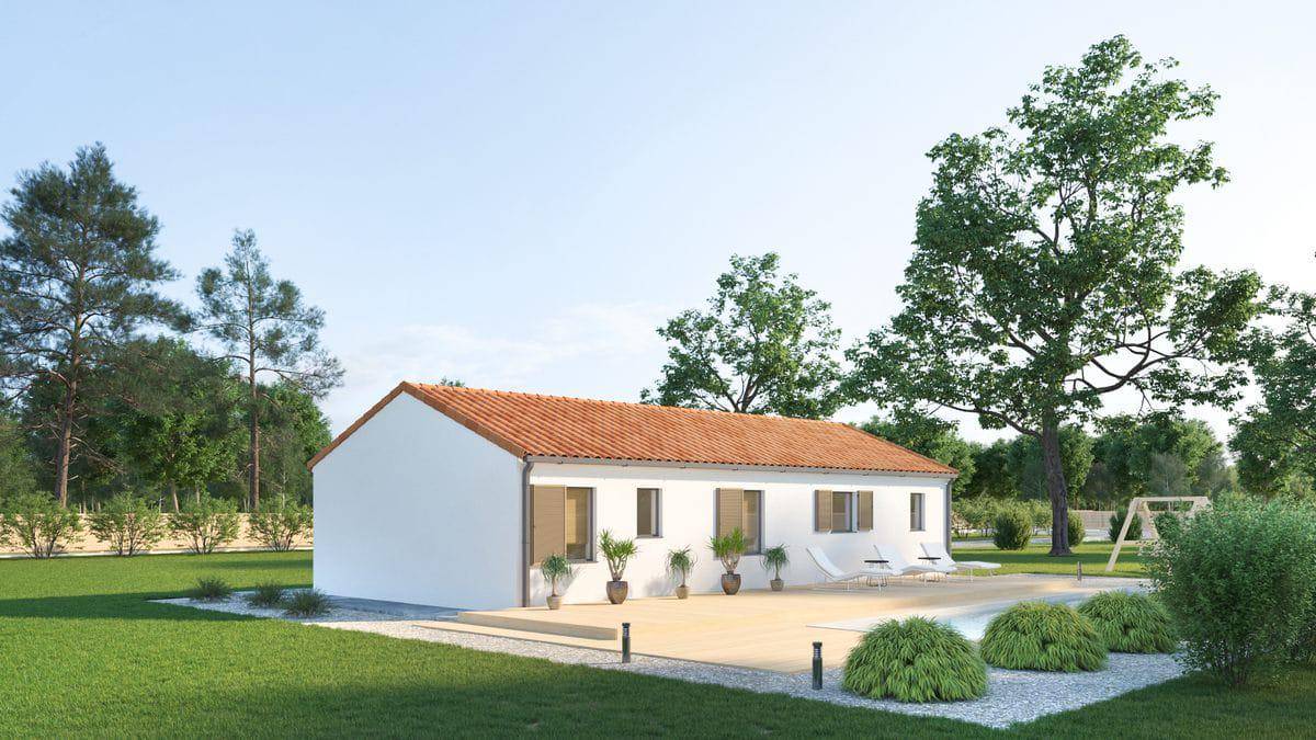 Programme terrain + maison à Duras en Lot-et-Garonne (47) de 80 m² à vendre au prix de 165130€ - 2