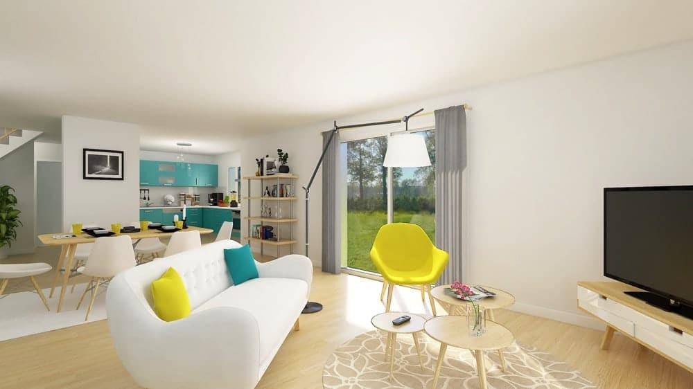 Programme terrain + maison à Béthines en Vienne (86) de 136 m² à vendre au prix de 254290€ - 2