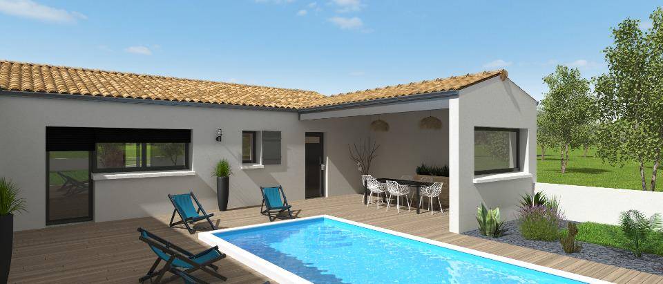 Programme terrain + maison à Puyravault en Charente-Maritime (17) de 105 m² à vendre au prix de 239900€ - 3