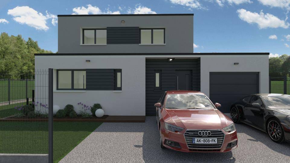 Programme terrain + maison à Radepont en Eure (27) de 120 m² à vendre au prix de 279500€ - 1