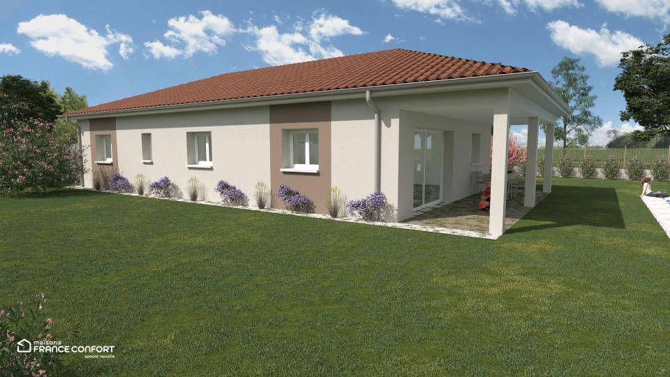 Programme terrain + maison à Diémoz en Isère (38) de 80 m² à vendre au prix de 345000€ - 4