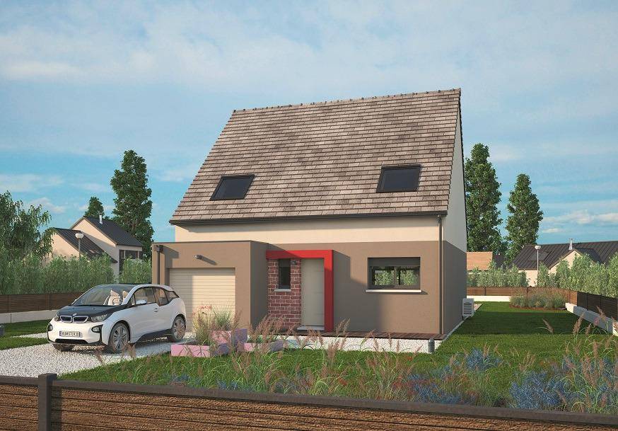 Programme terrain + maison à Milly-la-Forêt en Essonne (91) de 113 m² à vendre au prix de 370000€ - 1