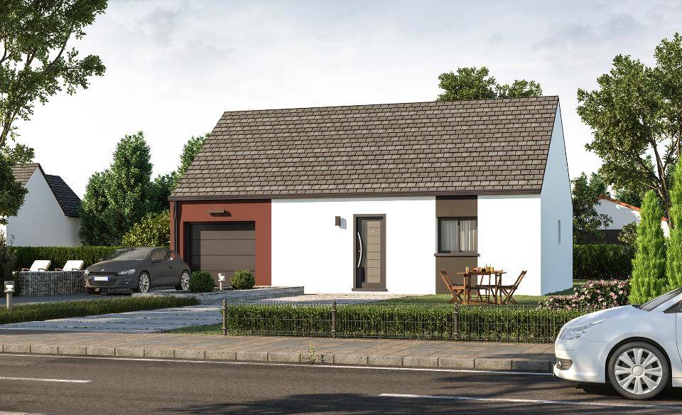 Programme terrain + maison à Audierne en Finistère (29) de 100 m² à vendre au prix de 390000€ - 1
