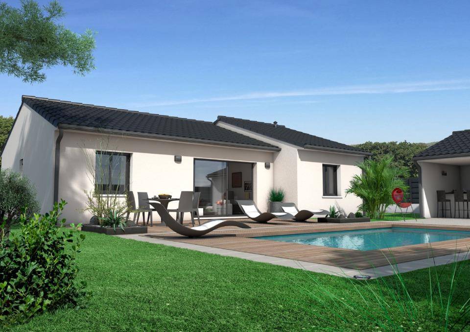 Programme terrain + maison à Labastide-d'Anjou en Aude (11) de 87 m² à vendre au prix de 250751€ - 1