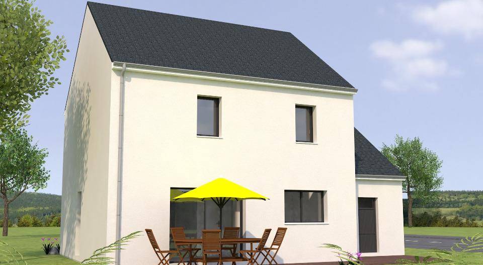 Programme terrain + maison à Bellevigne-les-Châteaux en Maine-et-Loire (49) de 110 m² à vendre au prix de 272500€ - 2