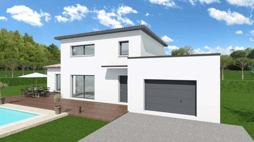 Programme terrain + maison à Popian en Hérault (34) de 110 m² à vendre au prix de 354800€ - 3