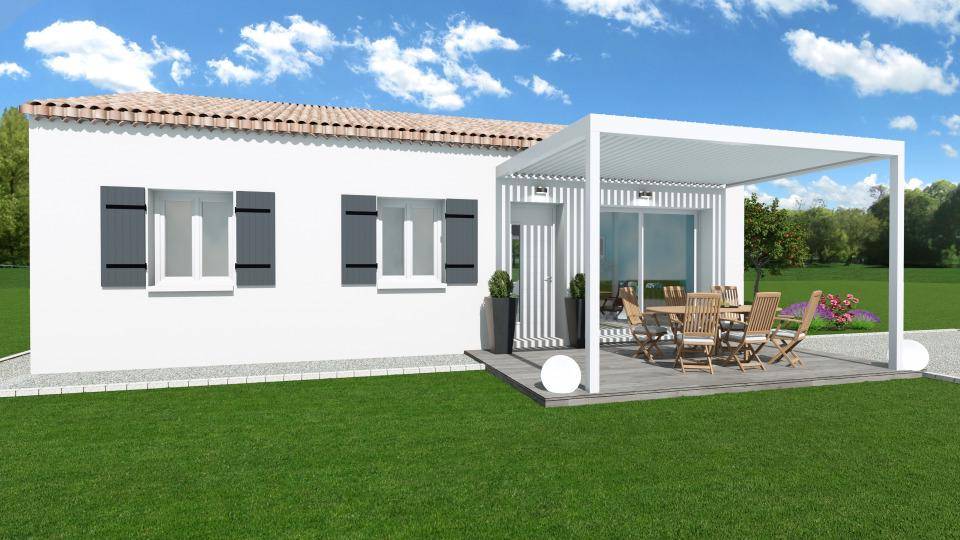 Programme terrain + maison à Annonay en Ardèche (07) de 83 m² à vendre au prix de 220000€ - 2