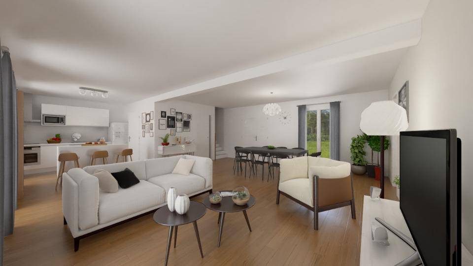 Programme terrain + maison à Baziège en Haute-Garonne (31) de 115 m² à vendre au prix de 342000€ - 3