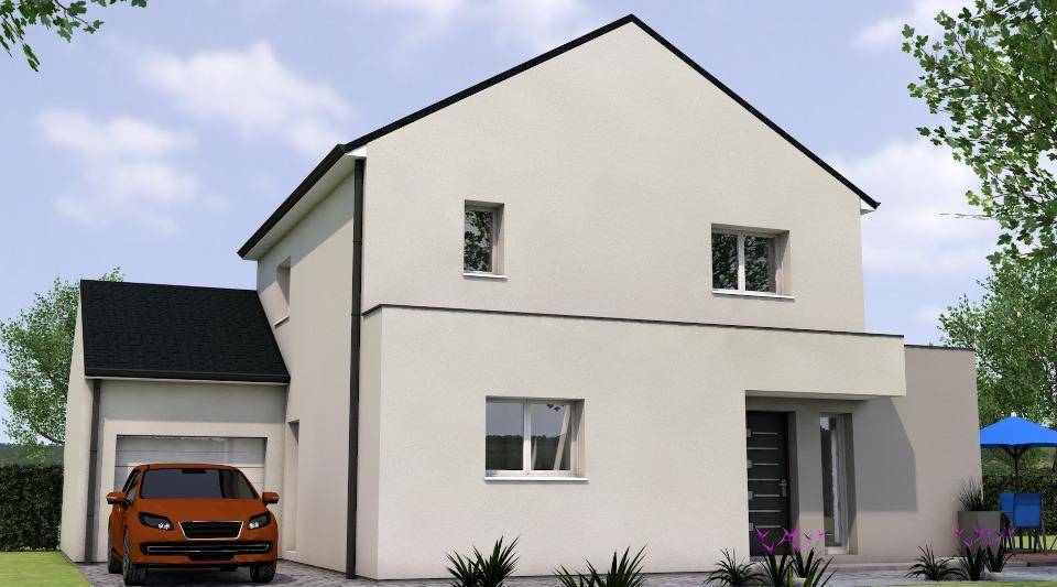 Programme terrain + maison à Rochefort-sur-Loire en Maine-et-Loire (49) de 114 m² à vendre au prix de 349500€ - 1
