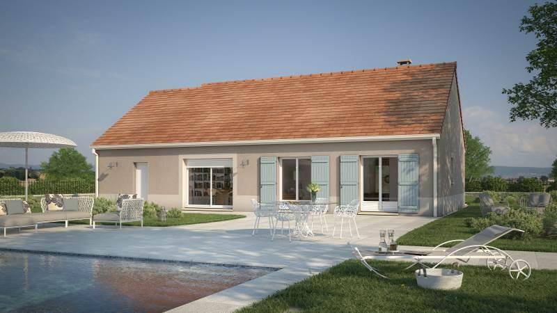 Programme terrain + maison à Chars en Val-d'Oise (95) de 73 m² à vendre au prix de 256000€ - 1