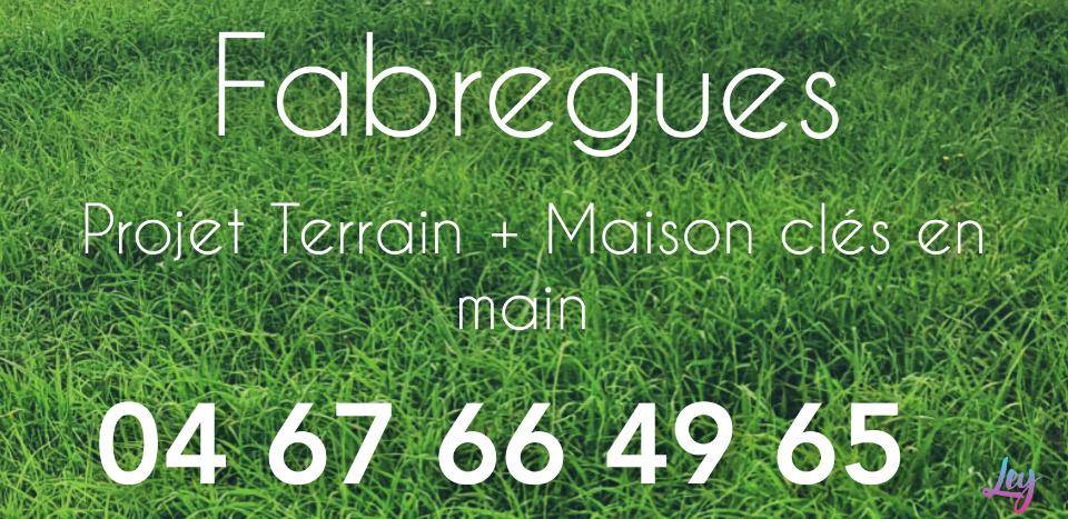 Terrain seul à Fabrègues en Hérault (34) de 350 m² à vendre au prix de 229000€ - 2