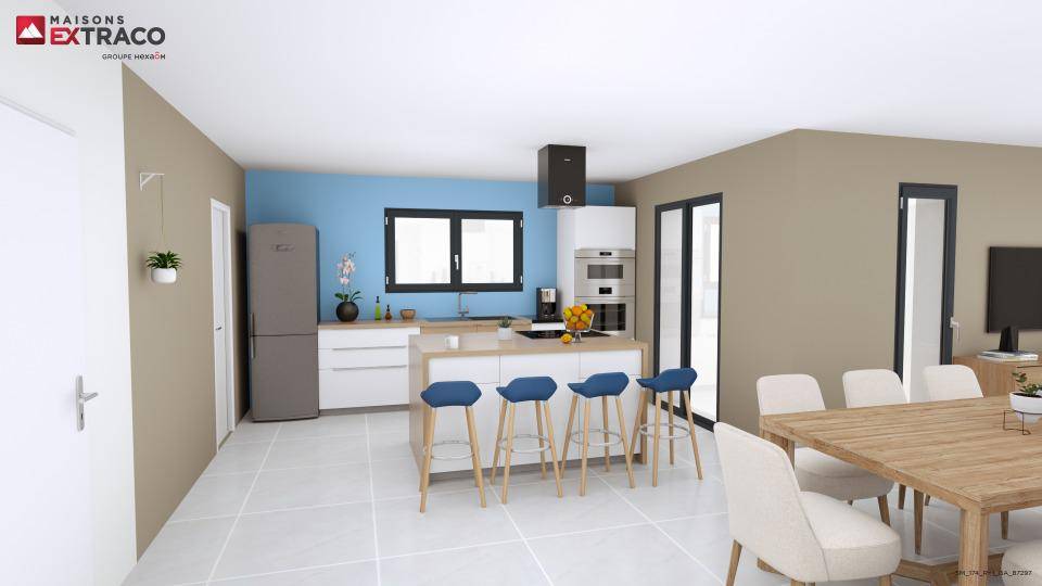 Programme terrain + maison à Rogerville en Seine-Maritime (76) de 174 m² à vendre au prix de 475000€ - 3
