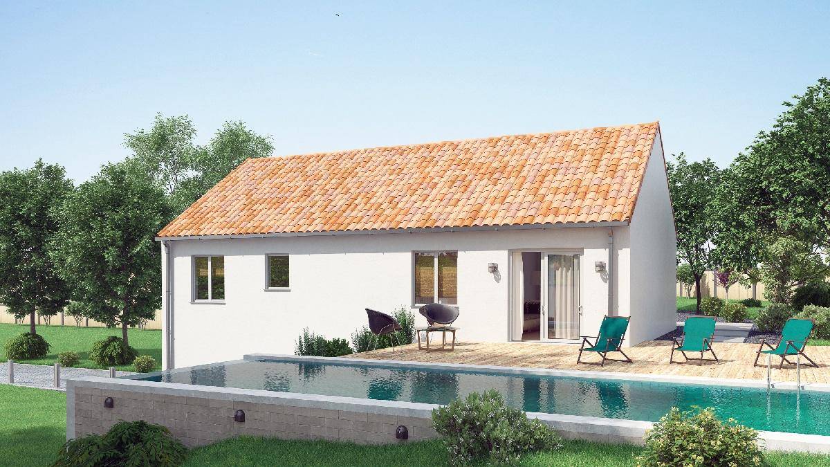 Programme terrain + maison à Creuzier-le-Vieux en Allier (03) de 93 m² à vendre au prix de 266805€ - 1