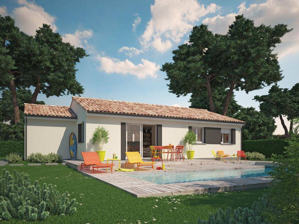 Programme terrain + maison à Saint-Jean-de-Marsacq en Landes (40) de 85 m² à vendre au prix de 349000€ - 3