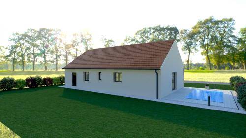 Programme terrain + maison à Ancey en Côte-d'Or (21) de 90 m² à vendre au prix de 312387€ - 3