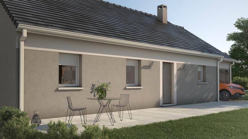 Programme terrain + maison à Gisors en Eure (27) de 73 m² à vendre au prix de 221000€ - 2
