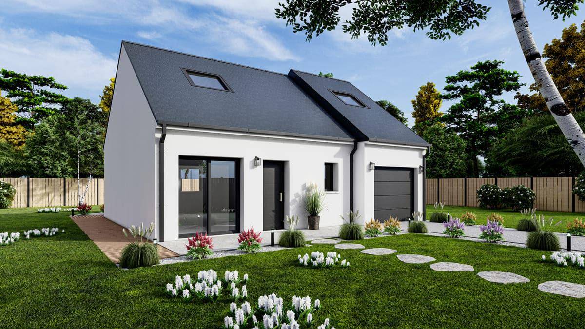 Programme terrain + maison à Sargé-lès-le-Mans en Sarthe (72) de 88 m² à vendre au prix de 260754€ - 1