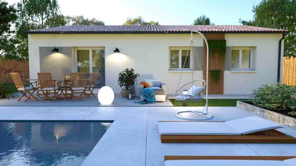 Programme terrain + maison à Razac-d'Eymet en Dordogne (24) de 80 m² à vendre au prix de 187000€ - 1