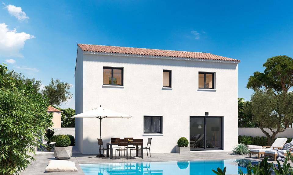 Programme terrain + maison à Ventabren en Bouches-du-Rhône (13) de 96 m² à vendre au prix de 530000€ - 2