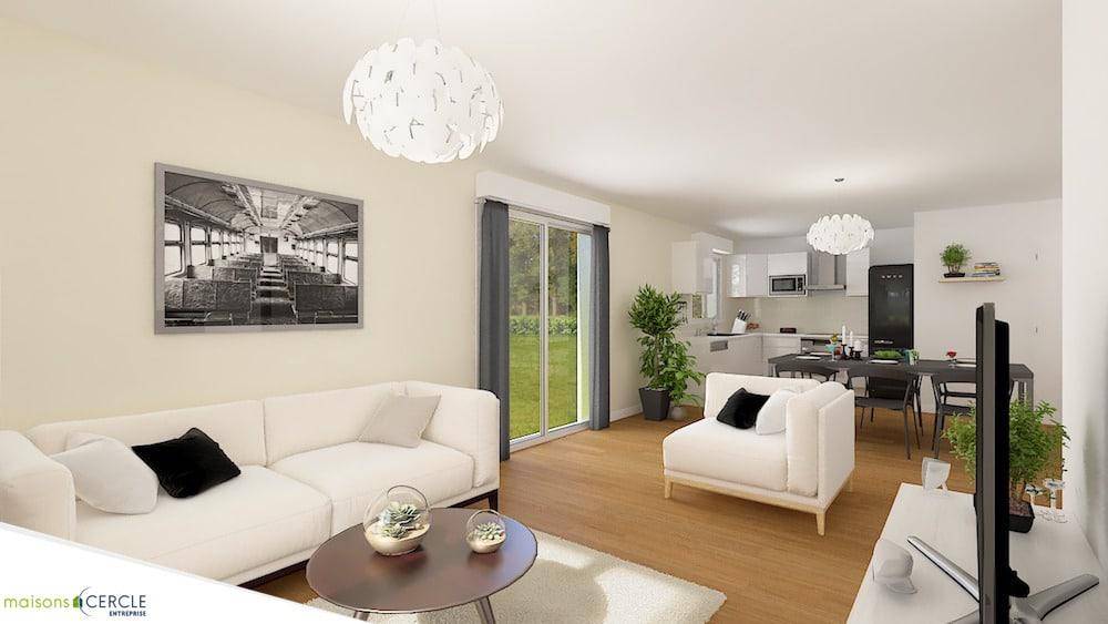Programme terrain + maison à Montluçon en Allier (03) de 96 m² à vendre au prix de 211385€ - 3