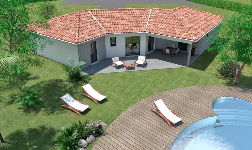 Programme terrain + maison à Saint-Paul-Cap-de-Joux en Tarn (81) de 117 m² à vendre au prix de 252000€ - 2