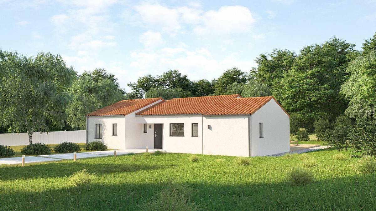 Programme terrain + maison à Sorges et Ligueux en Périgord en Dordogne (24) de 111 m² à vendre au prix de 218000€ - 2