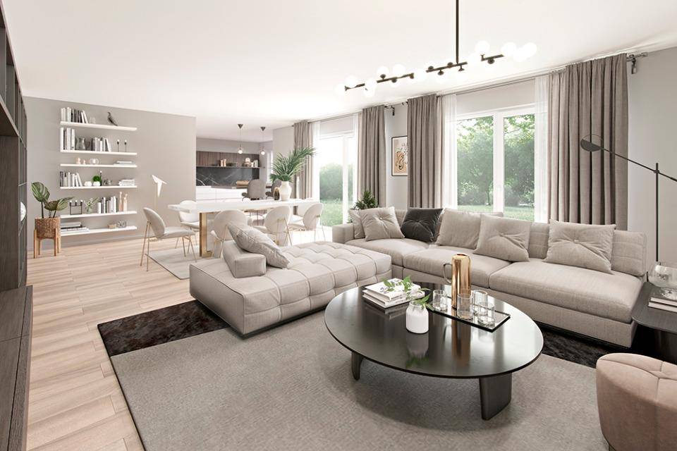 Programme terrain + maison à La Celle-Saint-Cloud en Yvelines (78) de 160 m² à vendre au prix de 1189300€ - 2