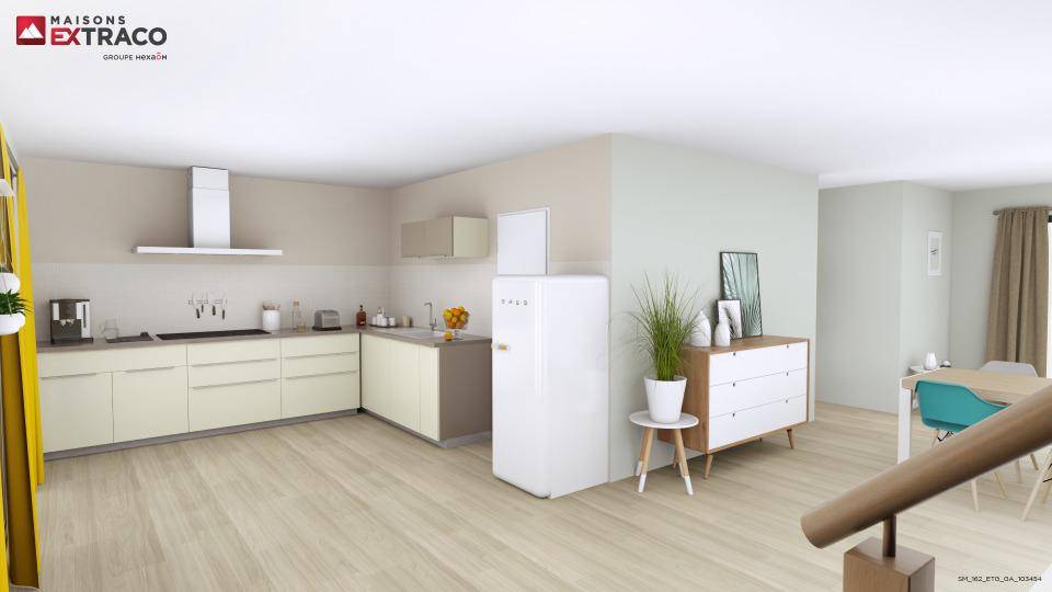 Programme terrain + maison à Osmoy-Saint-Valery en Seine-Maritime (76) de 160 m² à vendre au prix de 349600€ - 2
