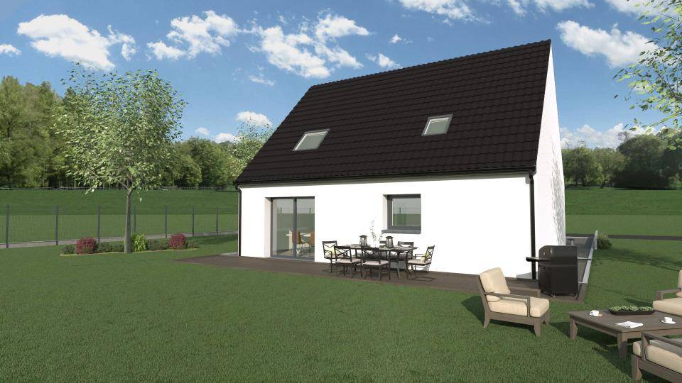 Programme terrain + maison à Fruges en Pas-de-Calais (62) de 99 m² à vendre au prix de 234532€ - 2
