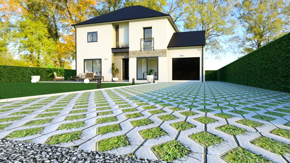 Programme terrain + maison à Trévières en Calvados (14) de 120 m² à vendre au prix de 250000€ - 1