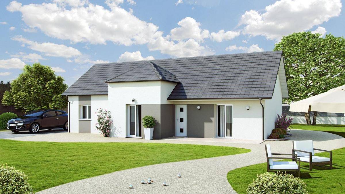 Programme terrain + maison à Beaufort-Orbagna en Jura (39) de 112 m² à vendre au prix de 185612€ - 2
