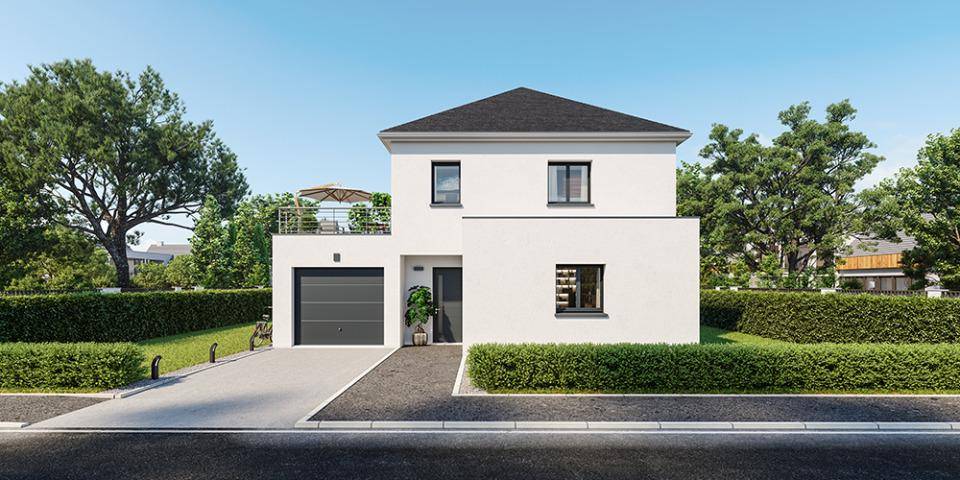 Programme terrain + maison à Bonchamp-lès-Laval en Mayenne (53) de 120 m² à vendre au prix de 325400€ - 1