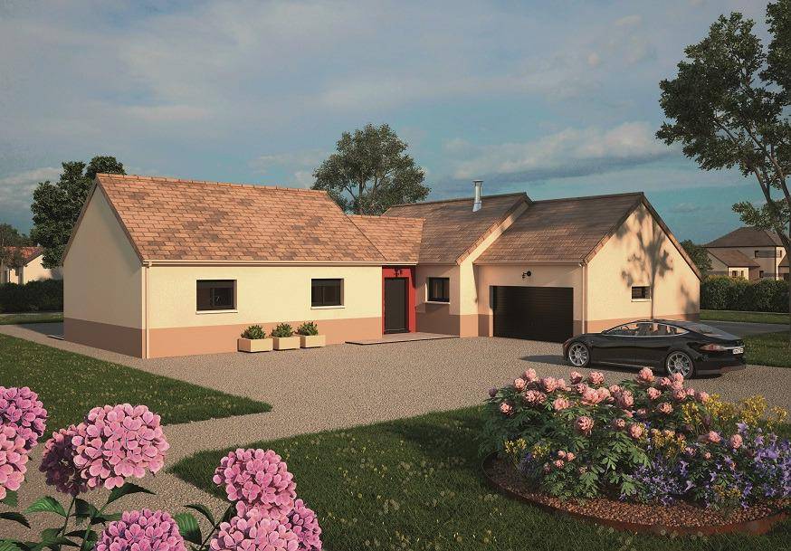 Programme terrain + maison à Mennecy en Essonne (91) de 120 m² à vendre au prix de 474562€ - 1