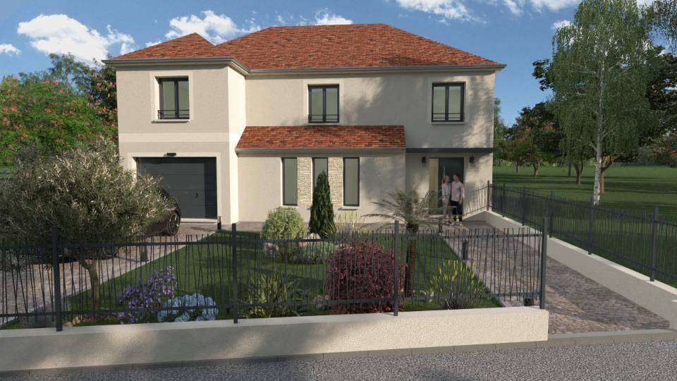 Programme terrain + maison à Sonchamp en Yvelines (78) de 177 m² à vendre au prix de 580000€ - 1