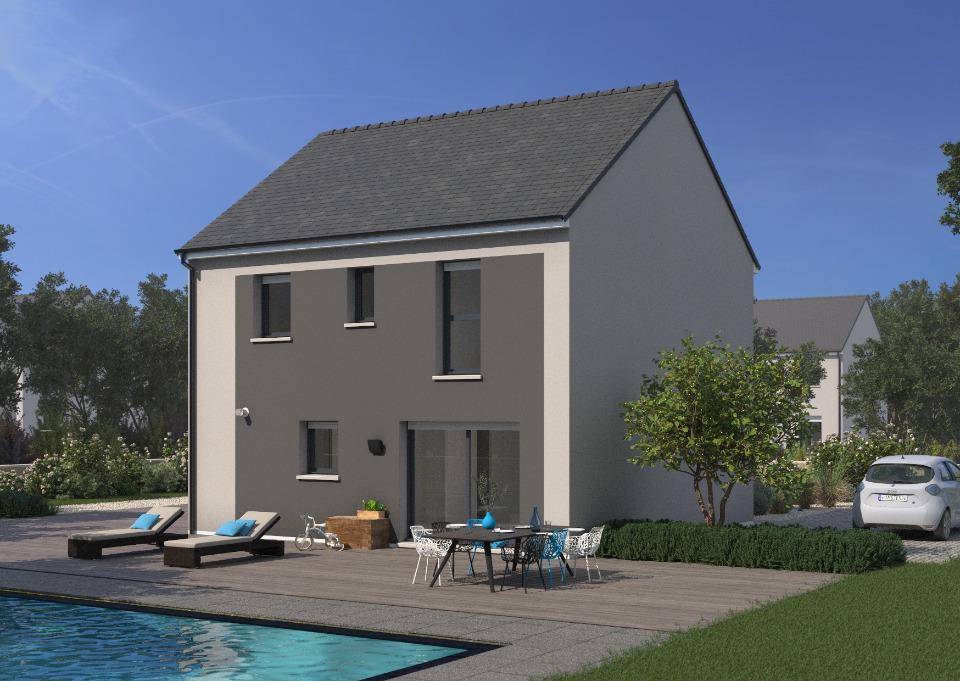 Programme terrain + maison à Guigneville-sur-Essonne en Essonne (91) de 102 m² à vendre au prix de 335000€ - 2