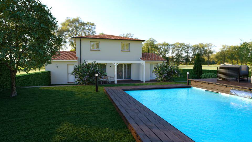 Programme terrain + maison à Saint-Félix-Lauragais en Haute-Garonne (31) de 130 m² à vendre au prix de 270105€ - 2