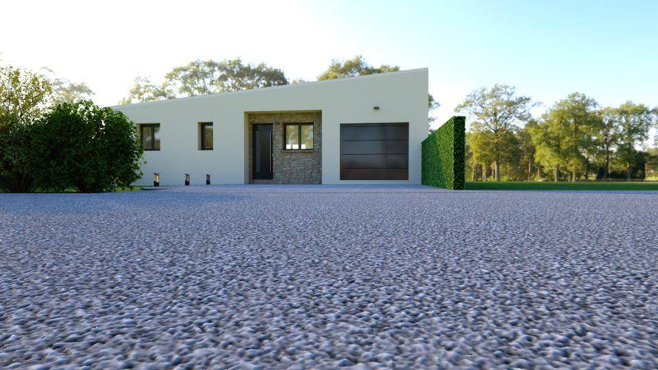 Programme terrain + maison à Nonant en Calvados (14) de 70 m² à vendre au prix de 194000€ - 1