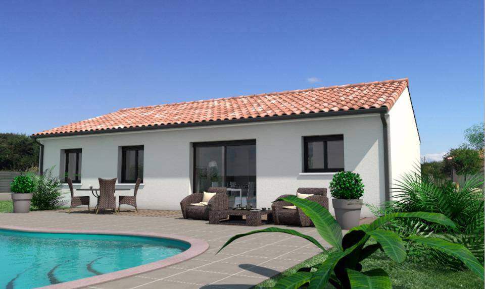 Programme terrain + maison à Paulhan en Hérault (34) de 88 m² à vendre au prix de 247110€ - 2