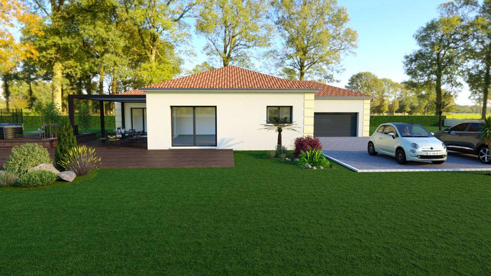 Programme terrain + maison à Limoges en Haute-Vienne (87) de 130 m² à vendre au prix de 332400€ - 2