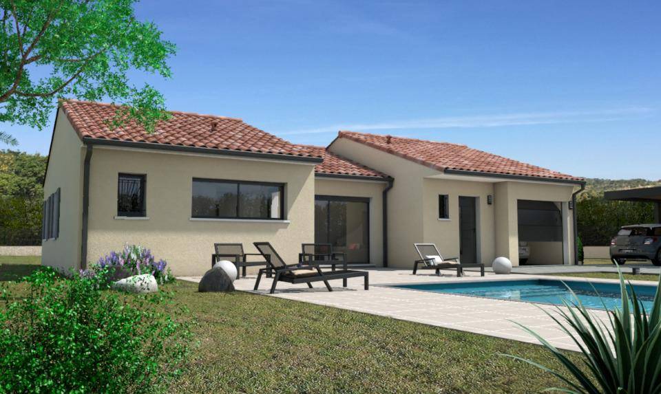 Programme terrain + maison à Palaja en Aude (11) de 115 m² à vendre au prix de 320355€ - 3