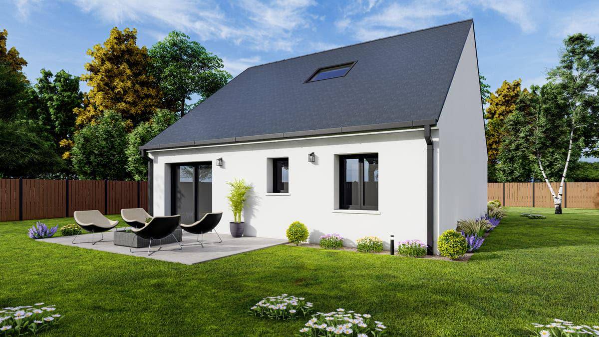 Programme terrain + maison à Luché-Pringé en Sarthe (72) de 86 m² à vendre au prix de 188082€ - 2
