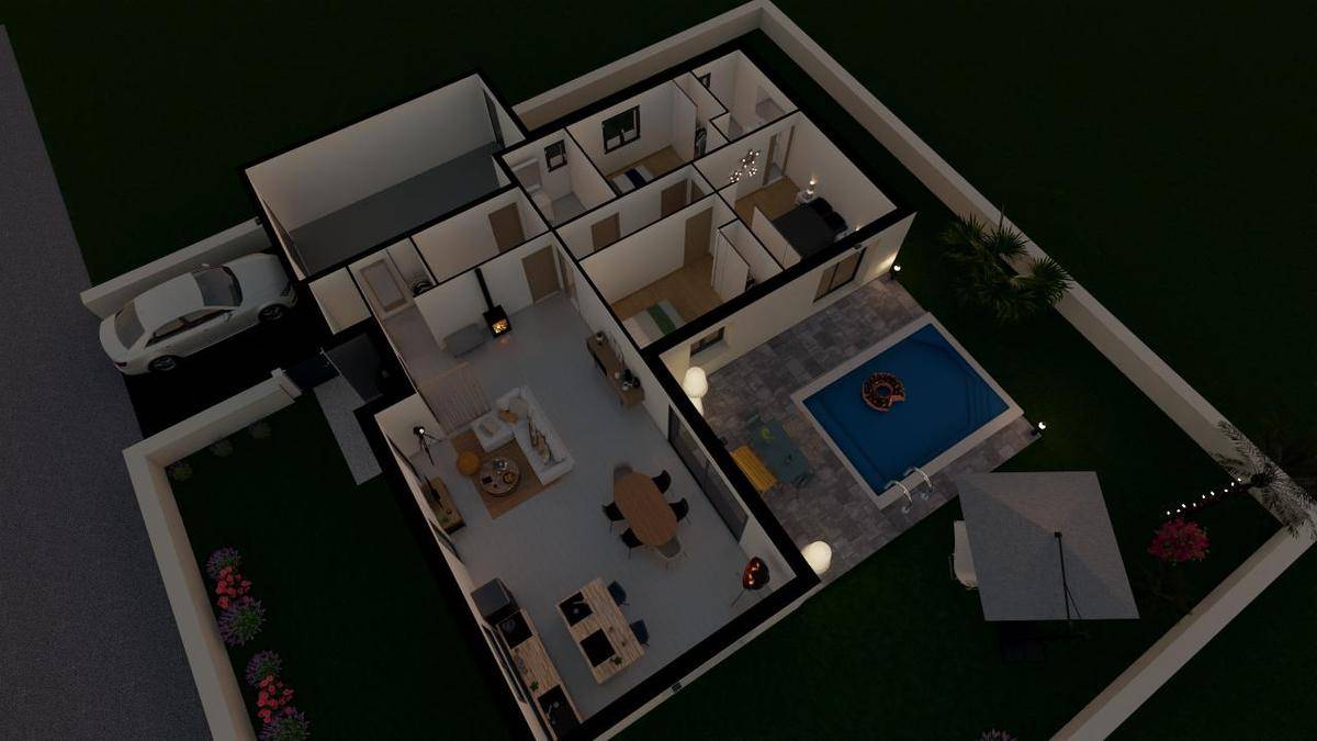 Programme terrain + maison à La Chapelle-de-Guinchay en Saône-et-Loire (71) de 108 m² à vendre au prix de 305000€ - 3