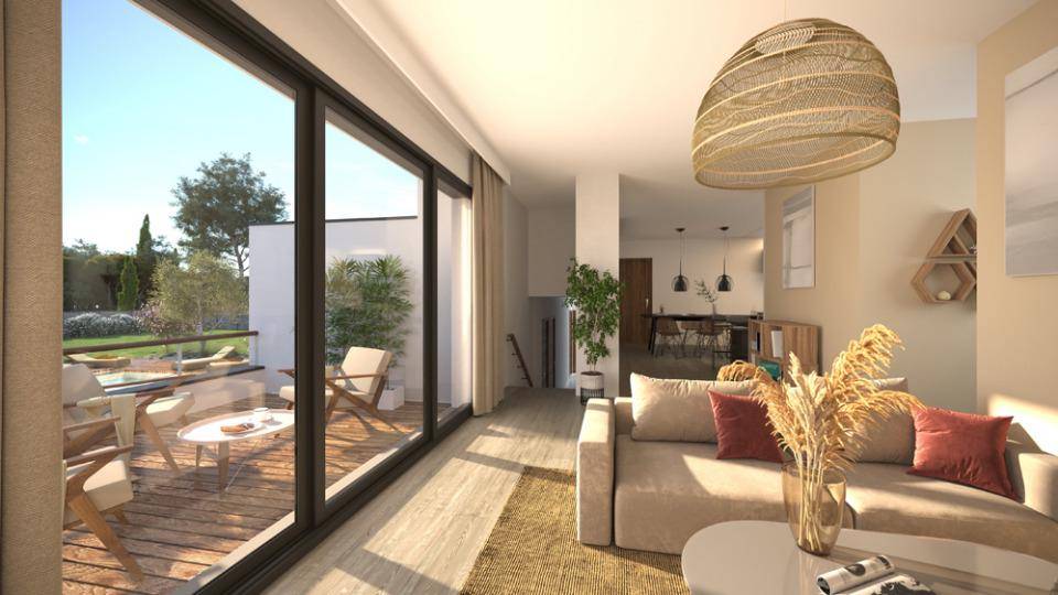 Programme terrain + maison à Monteux en Vaucluse (84) de 110 m² à vendre au prix de 499000€ - 3