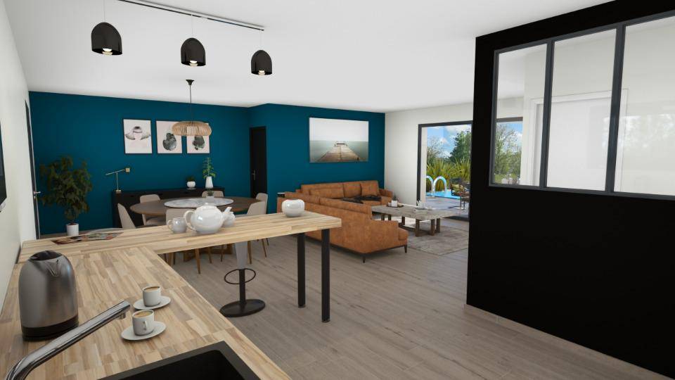 Programme terrain + maison à Orgnac-l'Aven en Ardèche (07) de 108 m² à vendre au prix de 319890€ - 2