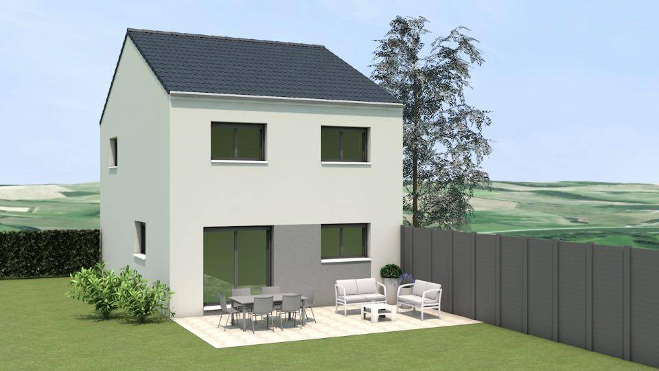 Programme terrain + maison à Moyeuvre-Grande en Moselle (57) de 103 m² à vendre au prix de 259000€ - 2
