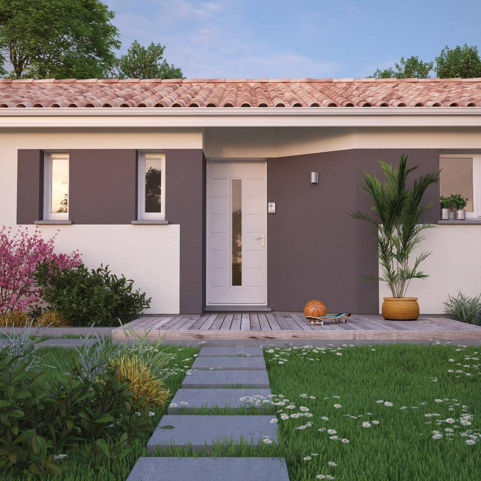 Programme terrain + maison à Soulignac en Gironde (33) de 65 m² à vendre au prix de 207054€ - 4