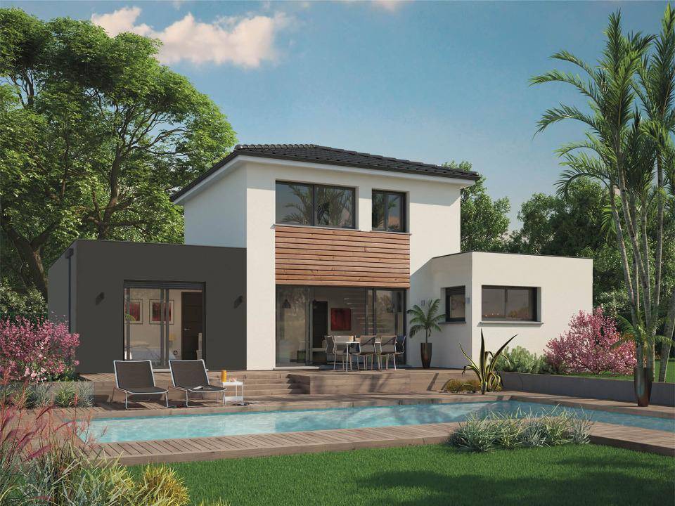 Programme terrain + maison à Faux en Dordogne (24) de 132 m² à vendre au prix de 331000€ - 1