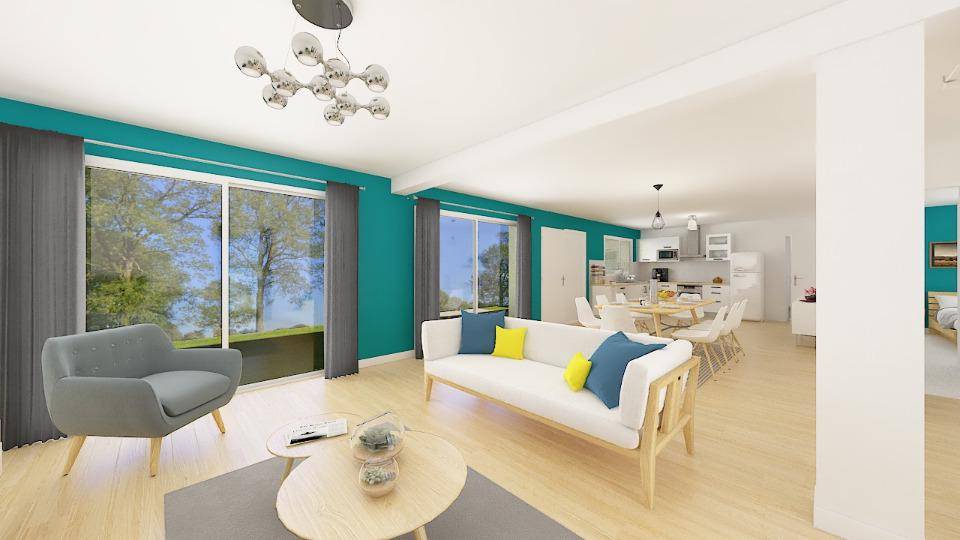 Programme terrain + maison à Orliénas en Rhône (69) de 110 m² à vendre au prix de 450000€ - 2